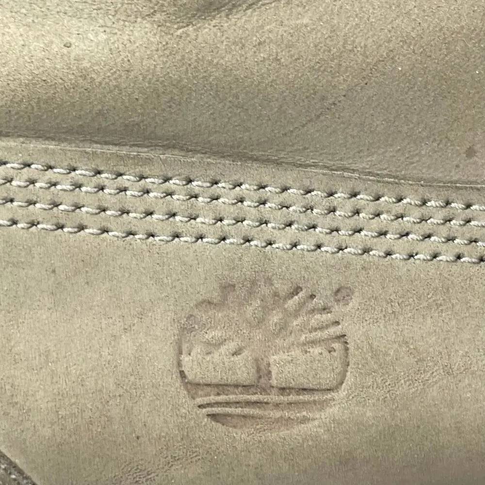 Timberland Beige Tan Suede Lace Up Waterproof Combat Ankle Boots Booties Size 7M
